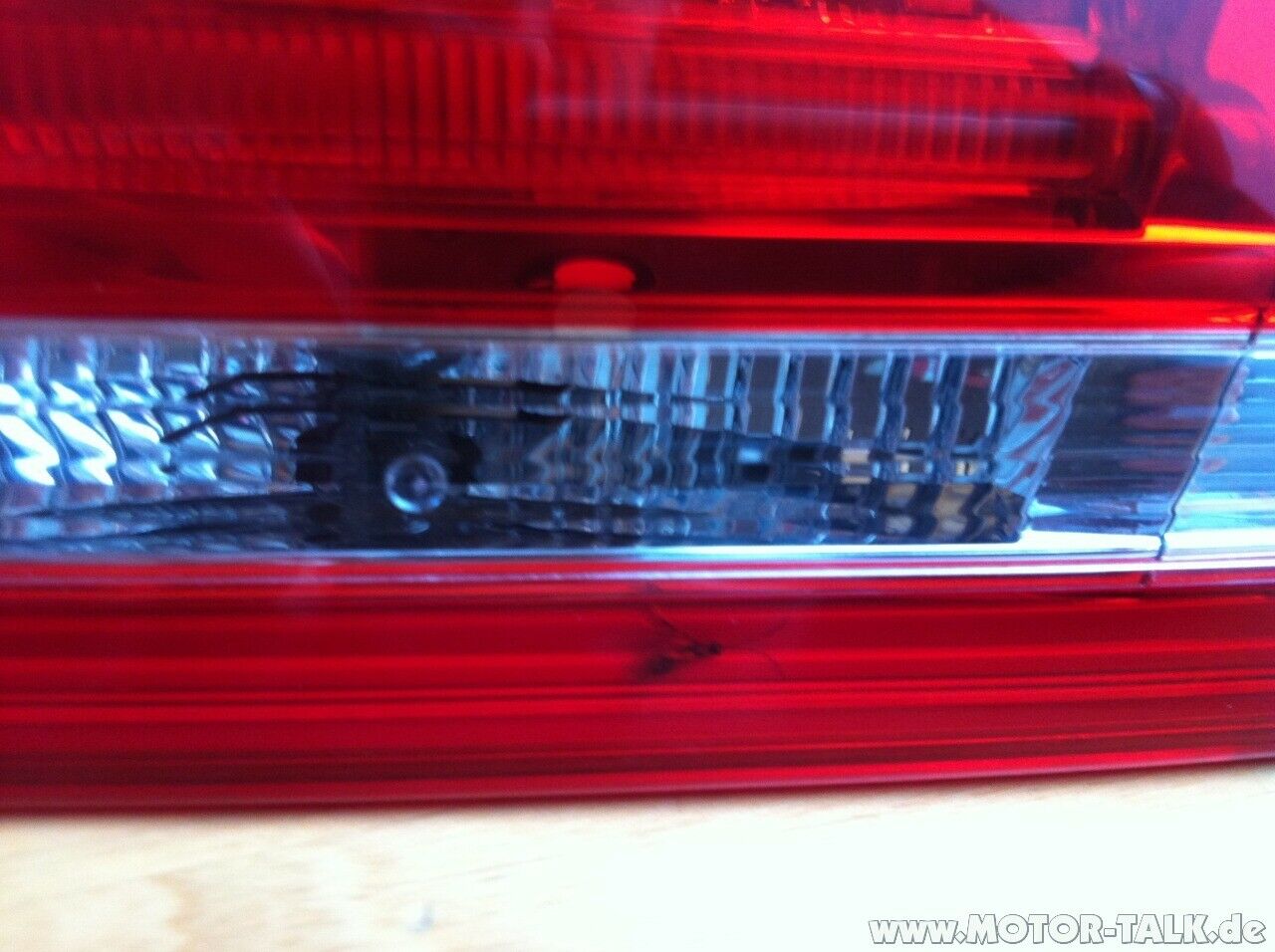 Insekt in Heckleuchte (Sportback Facelift)