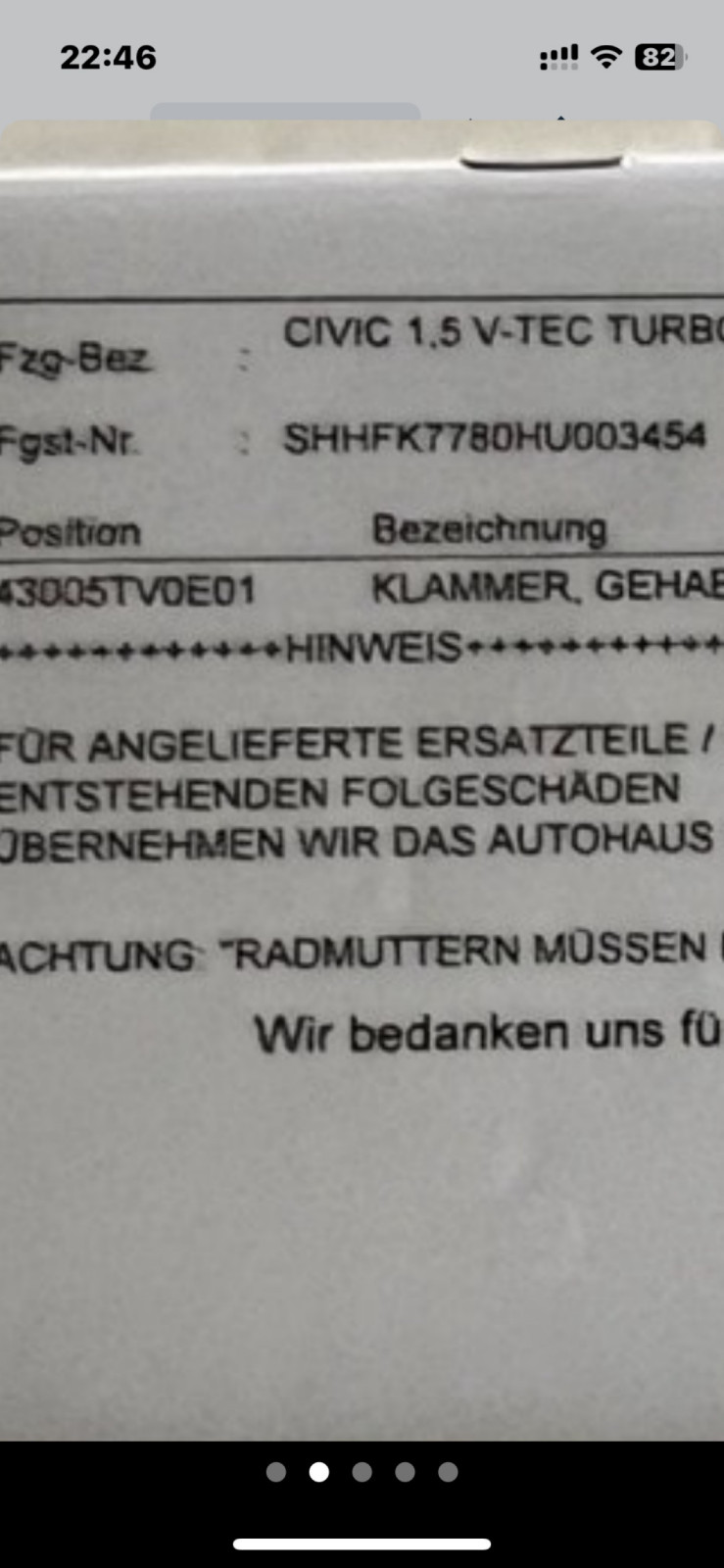 Inspektion und Ölwechsel