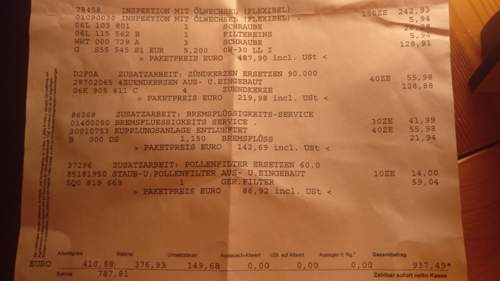Auftragsliste