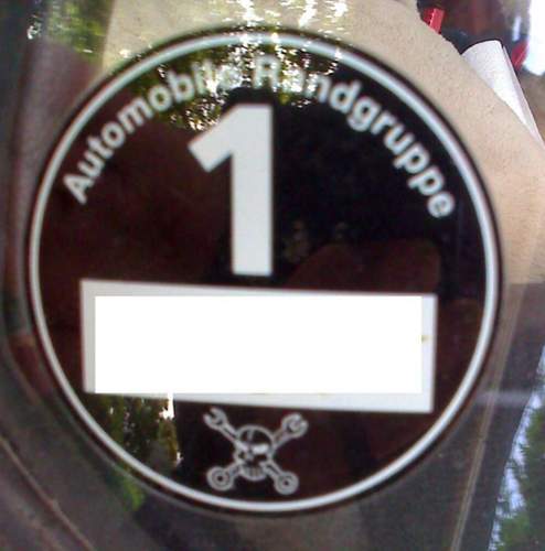 Feinstaubplakette