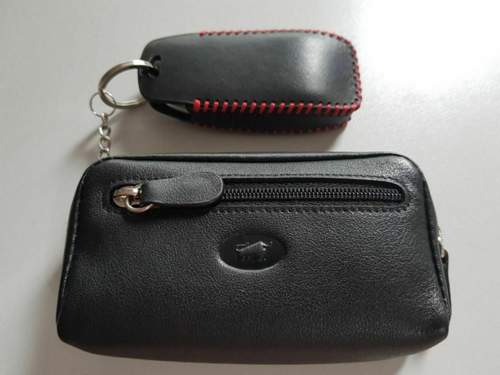 WOQUi Leder Autoschlüssel Hülle MB S213