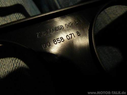Teilenr blende alte klima mattschwarz