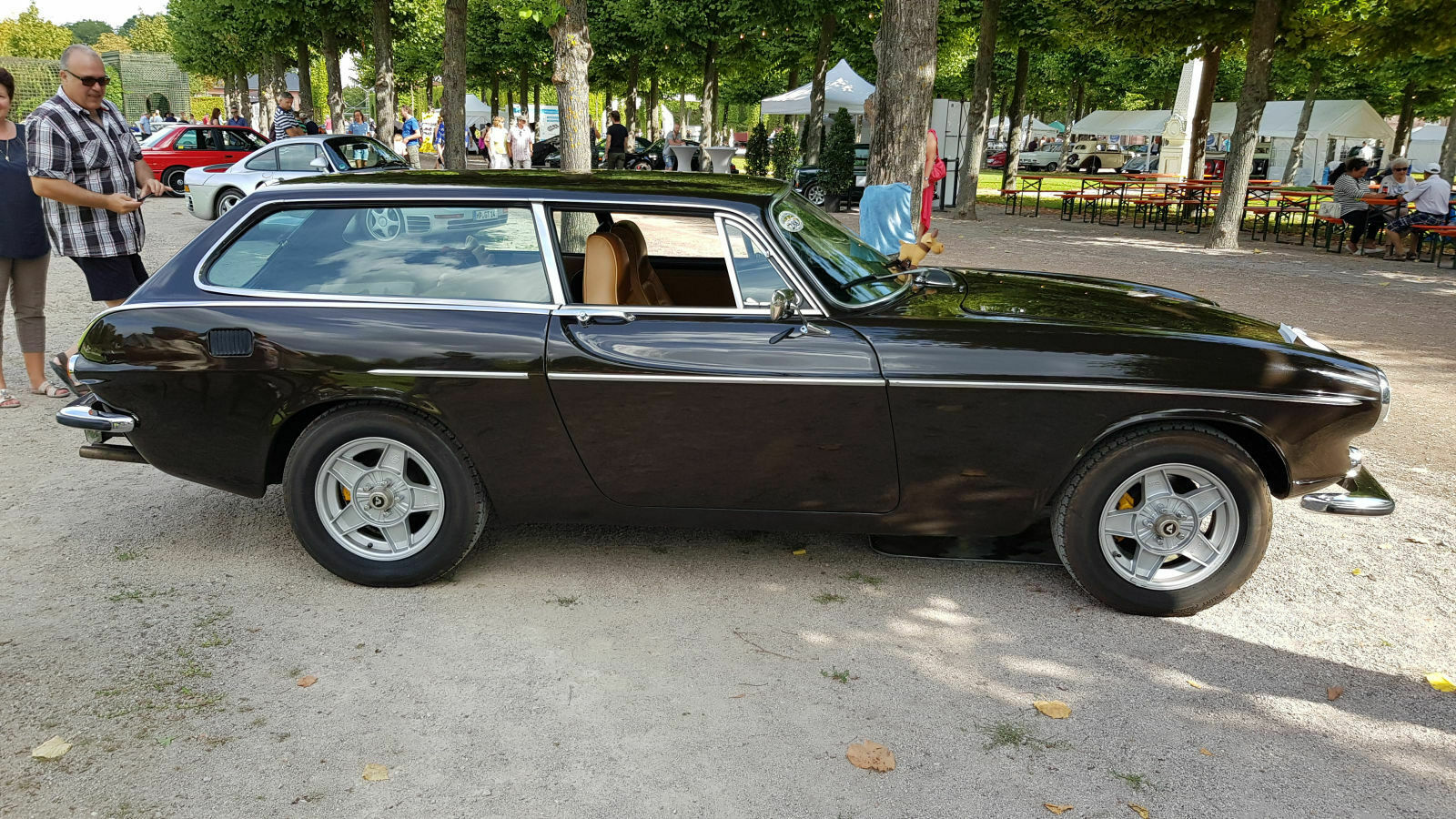 Internationales Concours d'Elegance Automobile in Schwetzingen - lockeres Treffen