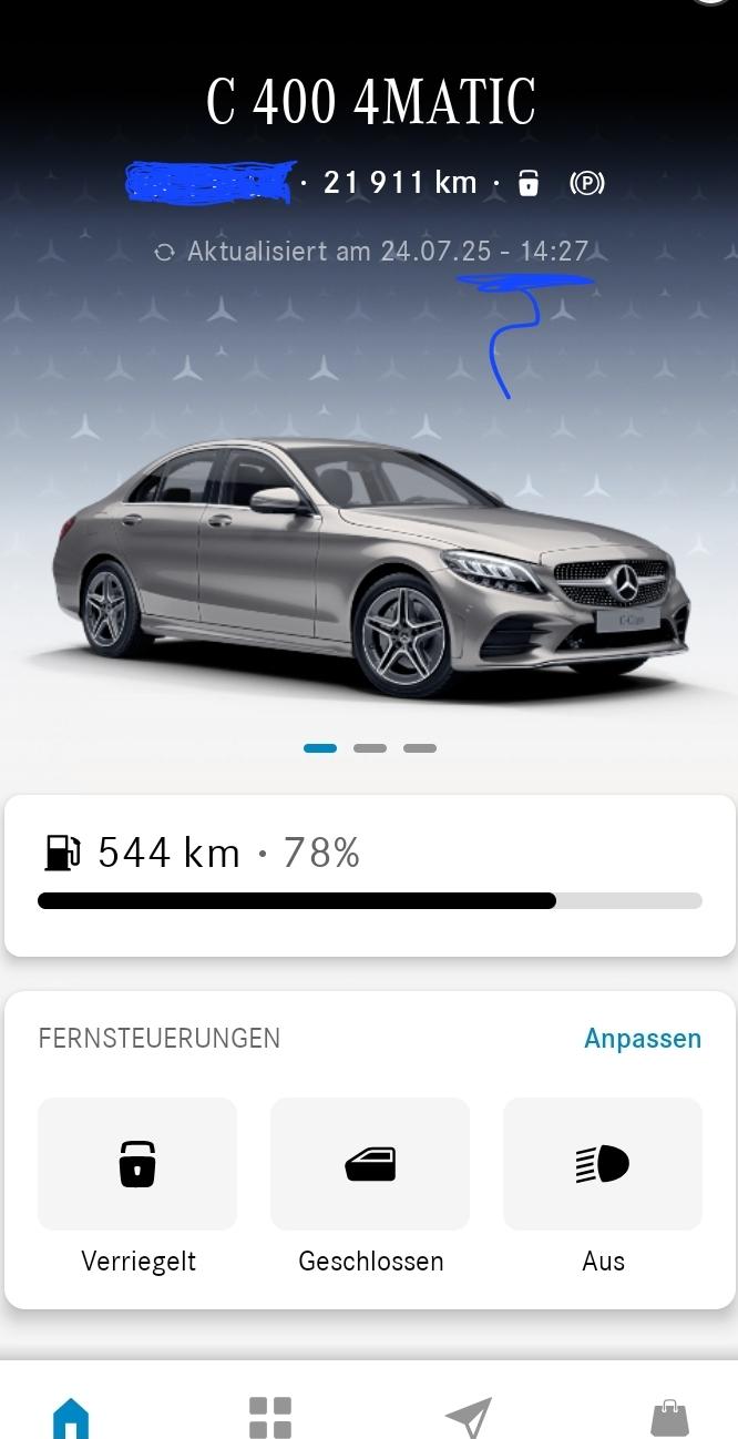 IOS Mercedes Me Version 1.58.0 Probleme