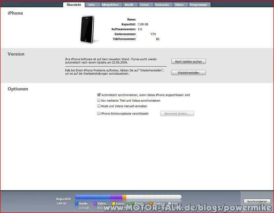 IPhone 3.0 - Ich konnte es nicht abwarten