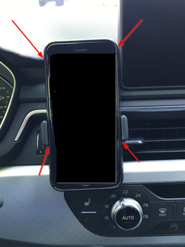 Mit Smartphone
