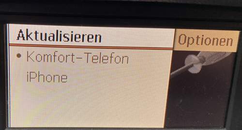 Anzeige Sys im Audio 50 APS