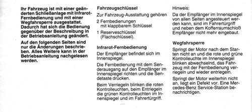 Mb-ir-fernbedienung