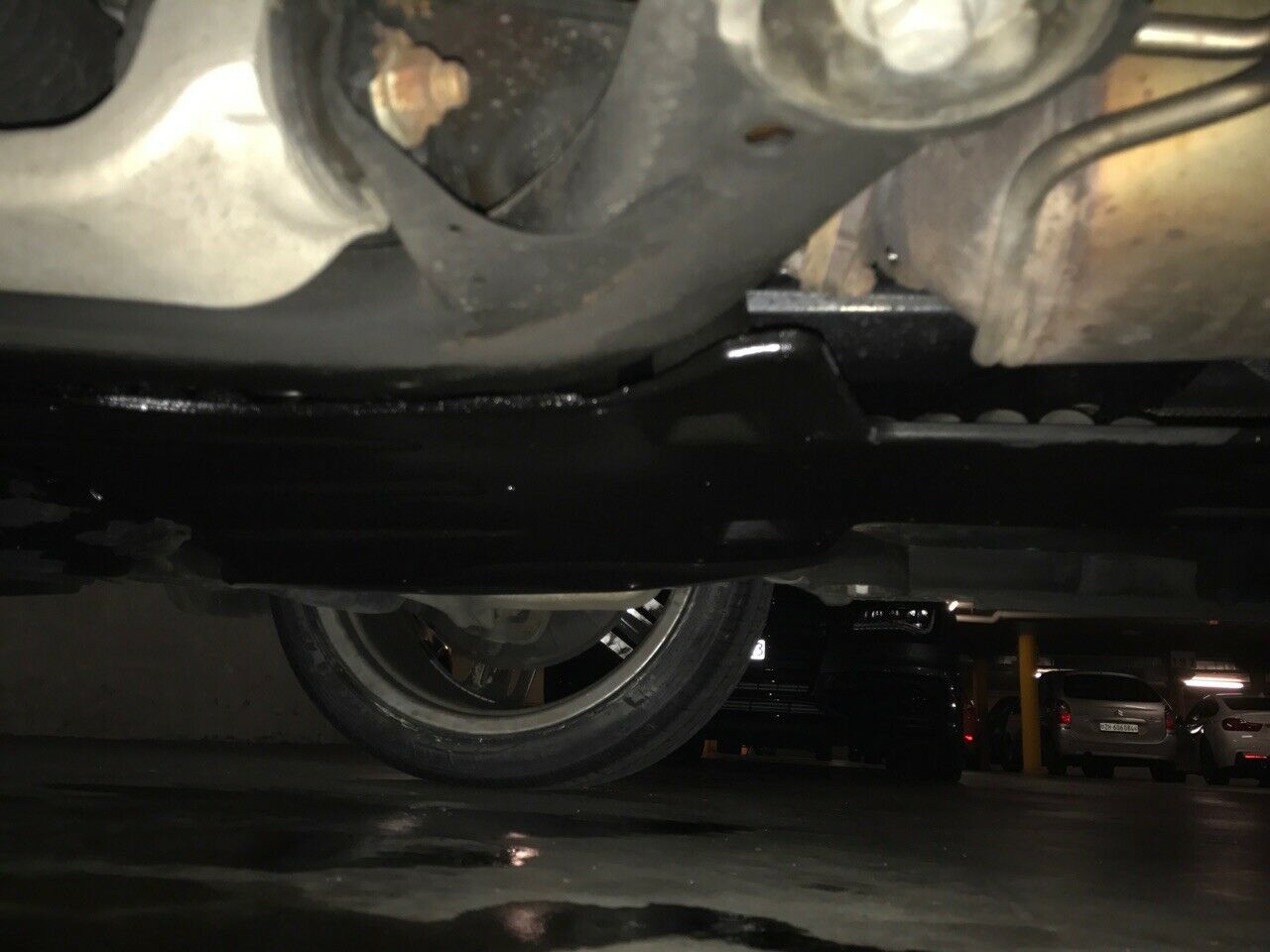 Irgend etwas tropft da? Motor oder Automatik..