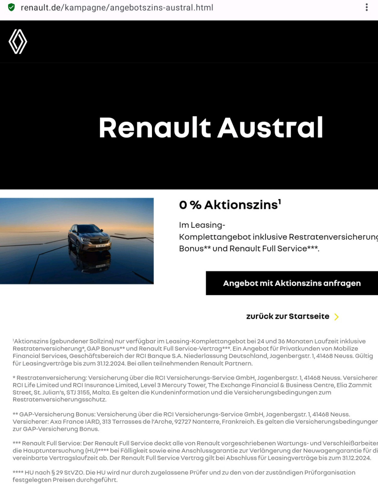 Ist das ein gutes Leasing Angebot?