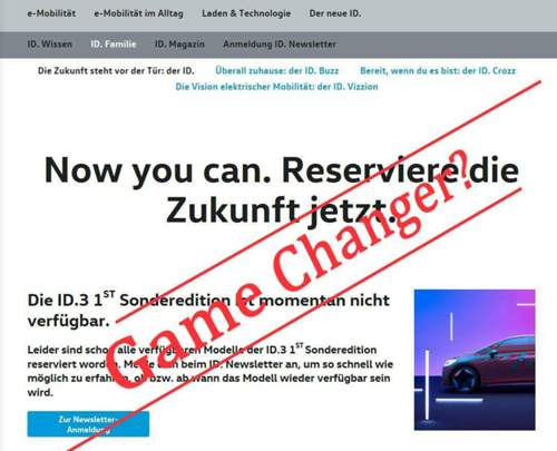 Id.3 1st-ausverkauft?
