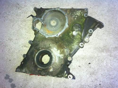 Motorstirndeckel