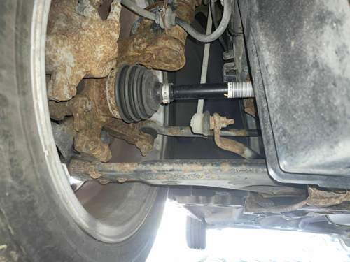 Rost Achsschenkel Querlenker Federbein