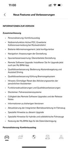 Change Log aus App