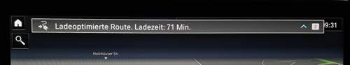 Ladeoptimierte Route