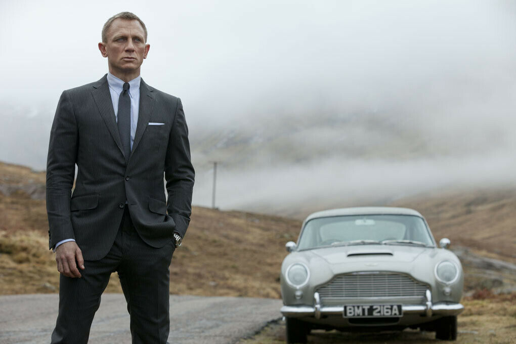 "Skyfall" 2012 - Daniel Craig fährt einmal mehr im legendären DB5. © 2012 Sony Pictures Releasing GmbH