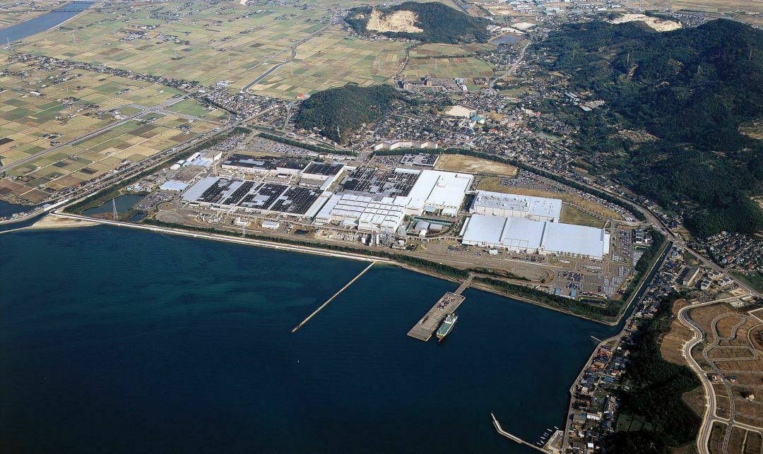 Mazda Werk Hofu in Nishiura