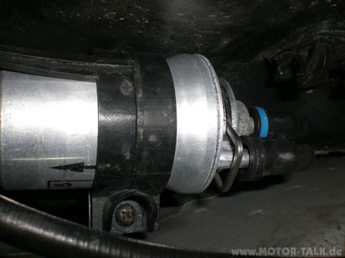 Eigebauter Filter