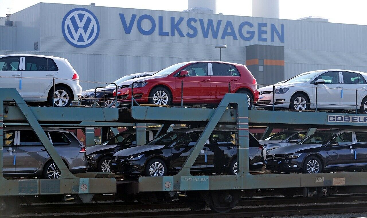 Im Werk Zwickau fertigt Volkswagen seit 25 Jahren den VW Golf