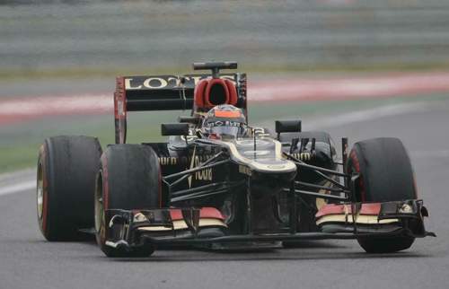 Kimi Räikkönen fuhr vom 9. auf den 2. Platz