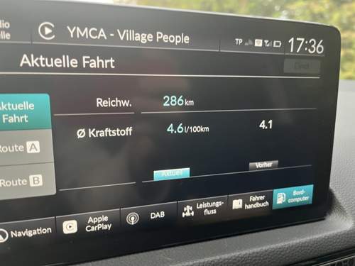 Verbrauch Civic