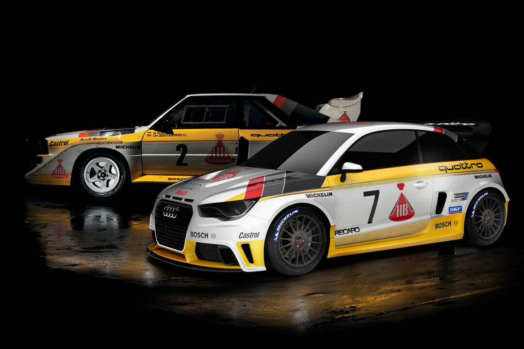 Fans liebten die Form des Sport Quattro: "Vorne Schneeschieber, hinten Schrankwand", schwärmten sie. Der kleine S1 eifert ihm nach