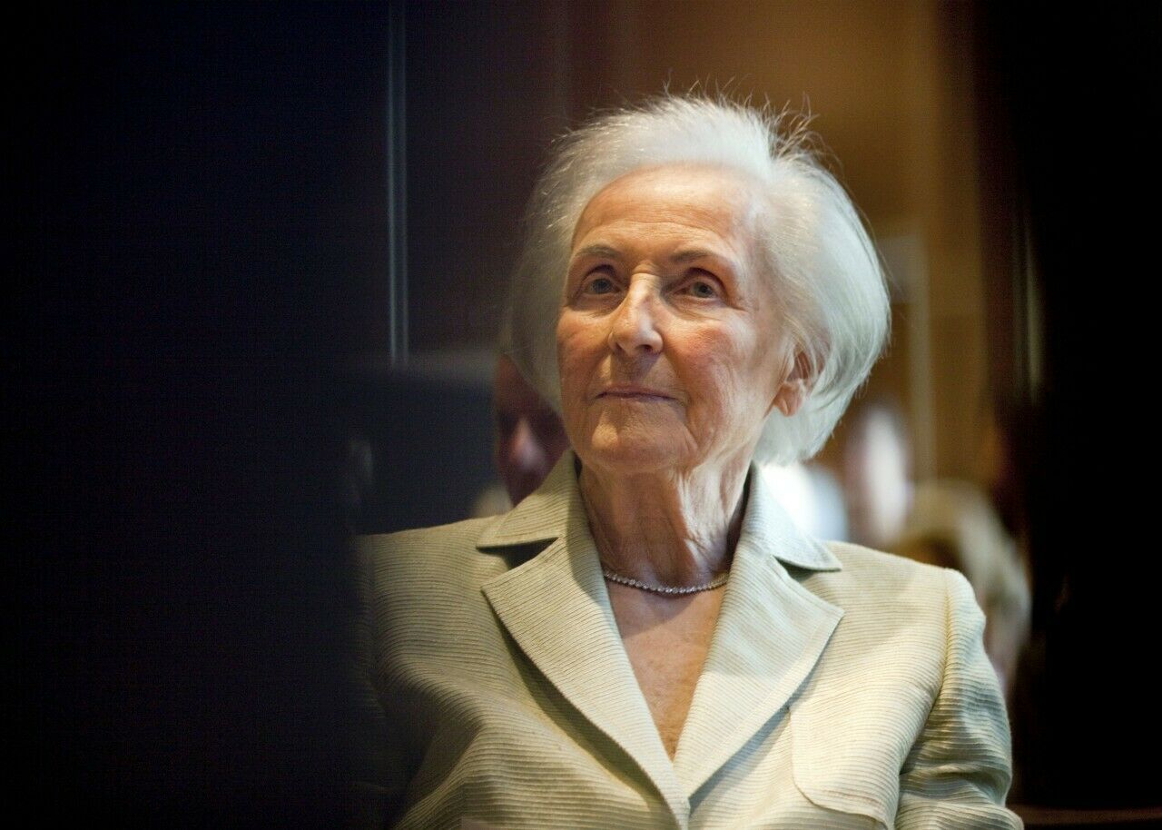 Die Unternehmerin und Mäzenatin Johanna Quandt im Jahr 2009