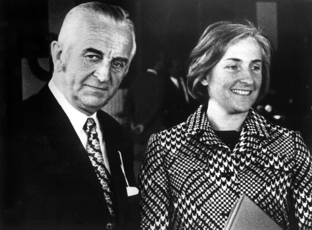 Herbert und Johanna Quandt, 20. April 1971