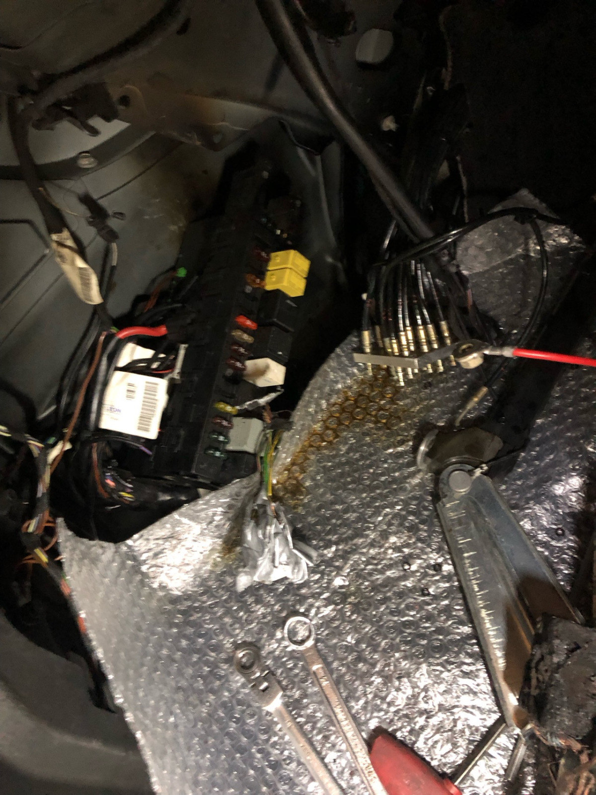 Kabelbrand Cabrio Verdecksteuerung