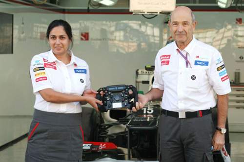 Monisha Kaltenborn und Peter Sauber