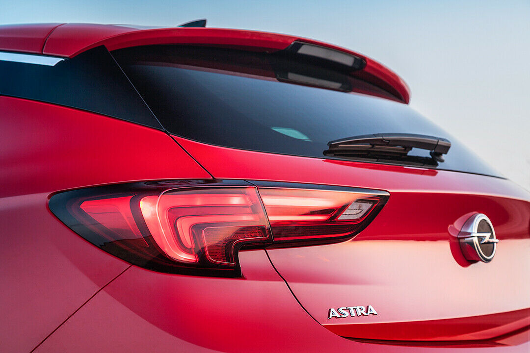 LED-Rückleuchten am neuen Opel Astra