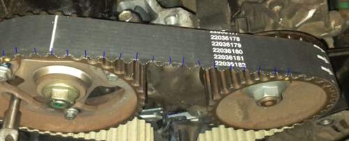 1.5 Dci K9K Zahnriemen