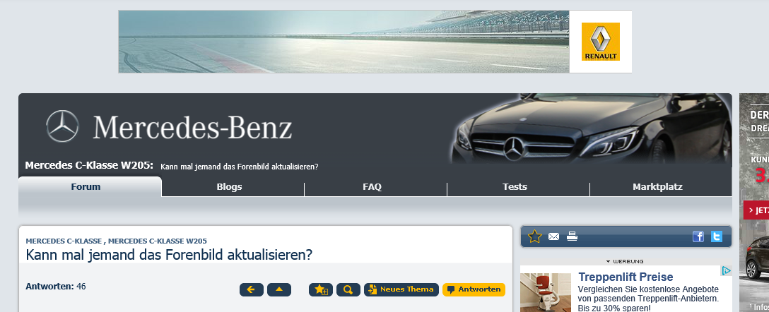Kann mal jemand das Forenbild aktualisieren?