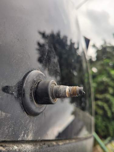 Düse defekt, Motor heile
