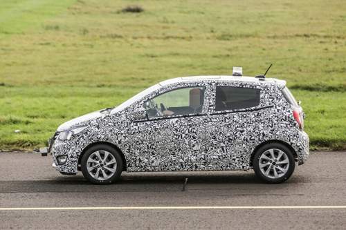 Der Opel Karl misst 3,68 Meter. Es wird ihn ausschließlich als Fünftürer geben