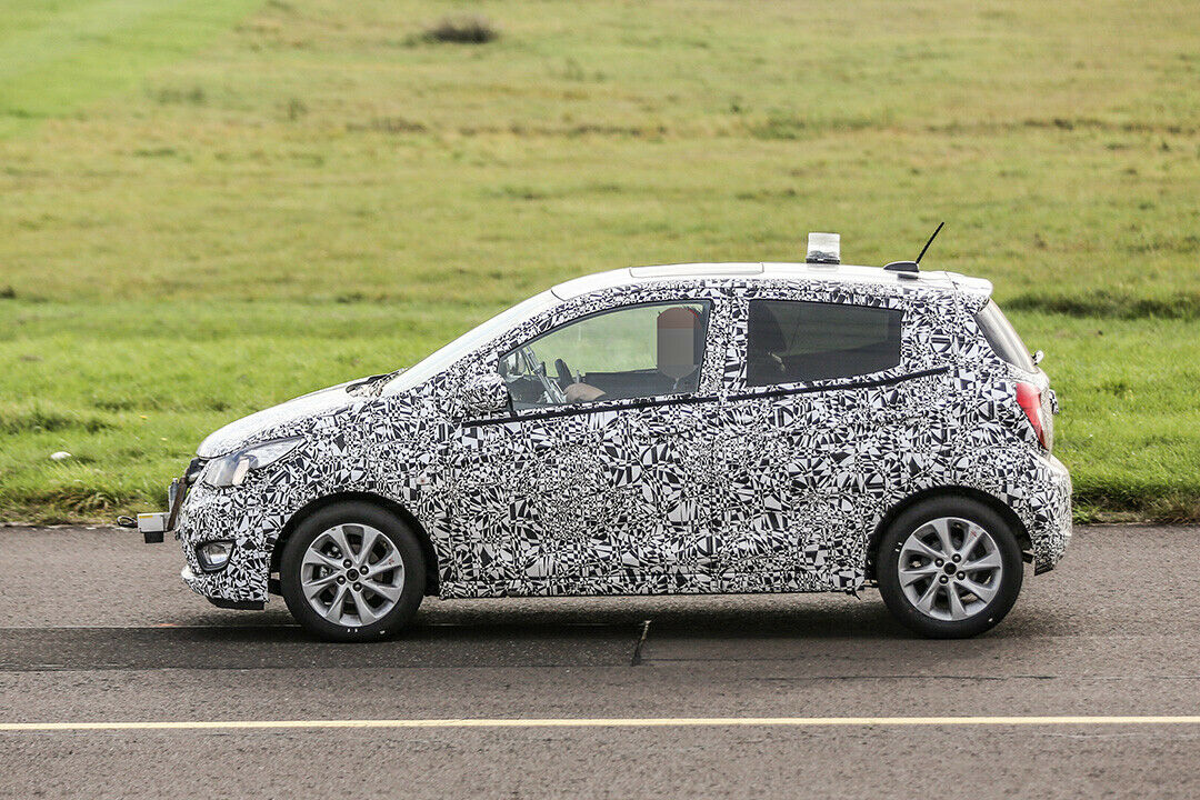Der Opel Karl misst 3,68 Meter. Es wird ihn ausschließlich als Fünftürer geben