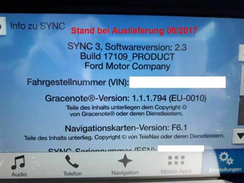 Softwareversion-2.3_Build17109