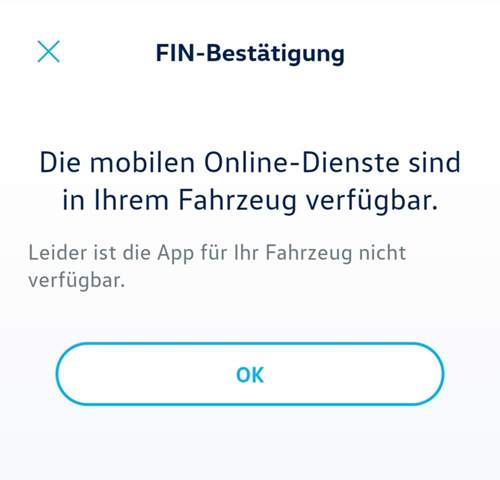 Fehlermeldung