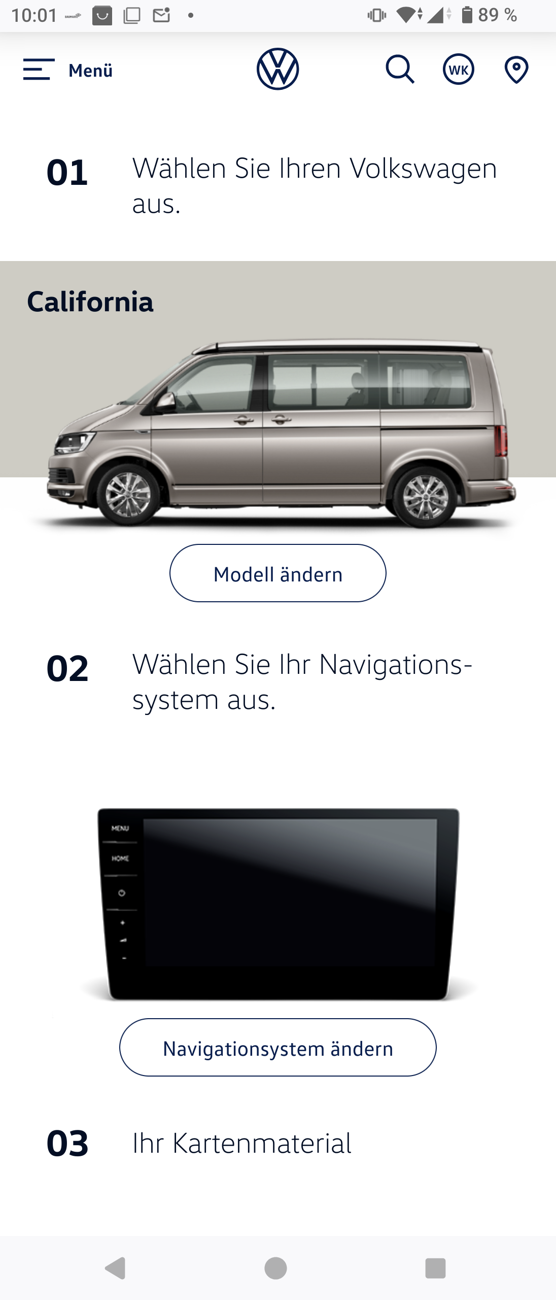 Karten-Update Discover Media/Discover Pro - Infos von VW