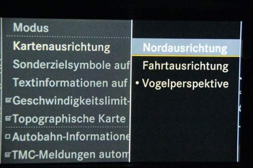 Kartenausrichtung (kein 3D)