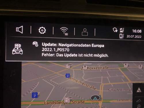 Update Fehler