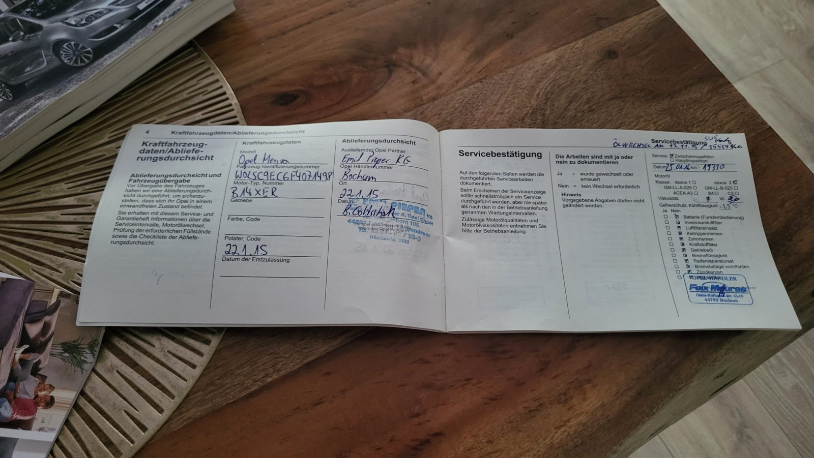 Kauberatung Meriva B Edition