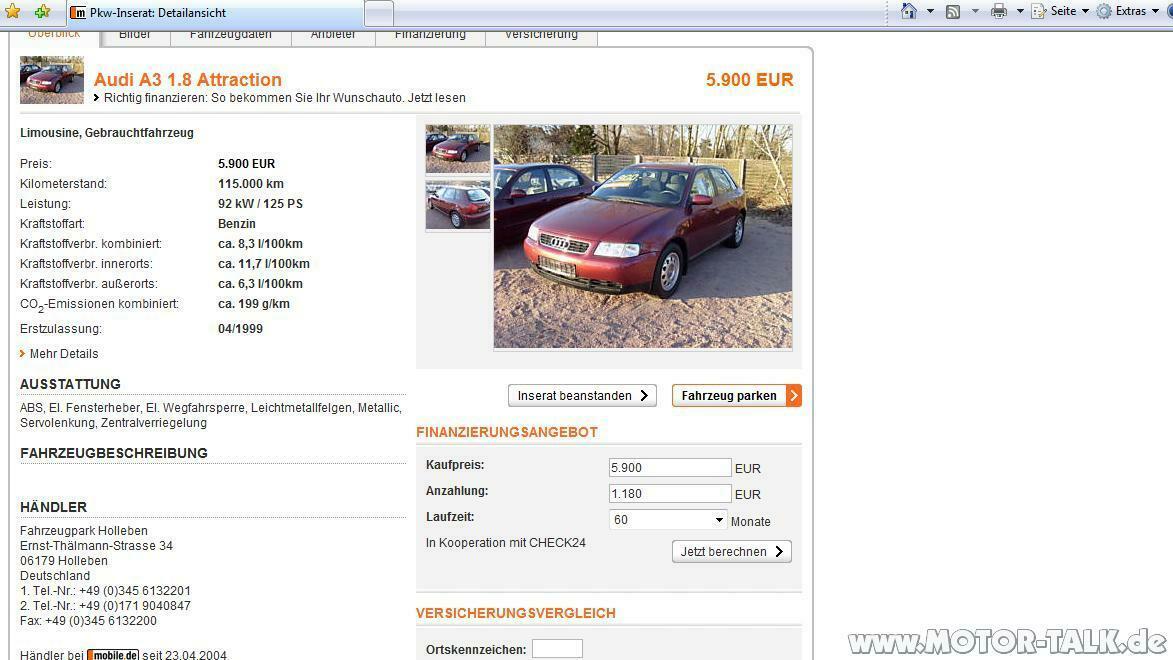Kauf A3