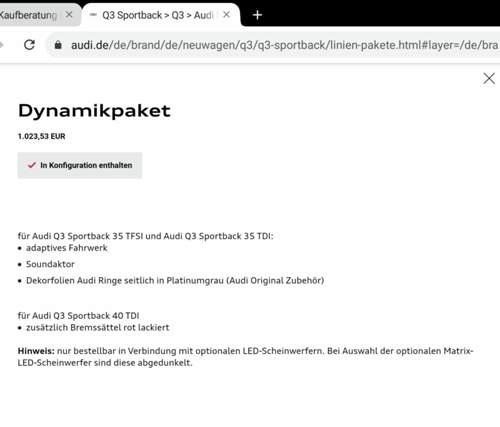 Dynamikpaket