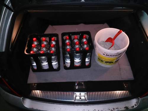 Mercedes-im-winter-mit-kies