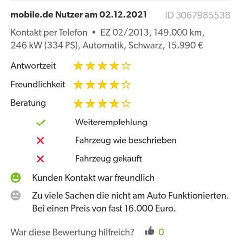 Bewertung