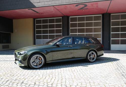 E63s designo olivgrün