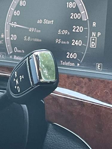 W221 S Klasse Verbrauch Autobahn OM642
