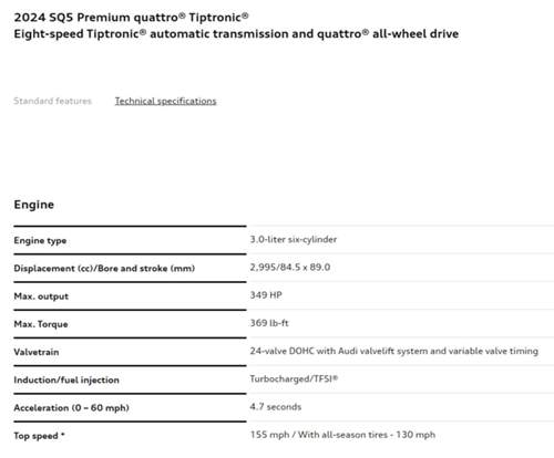SQ5 TFSI Mj 2024