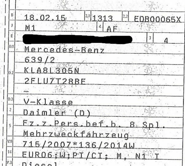 Kaufberatung V-Klasse